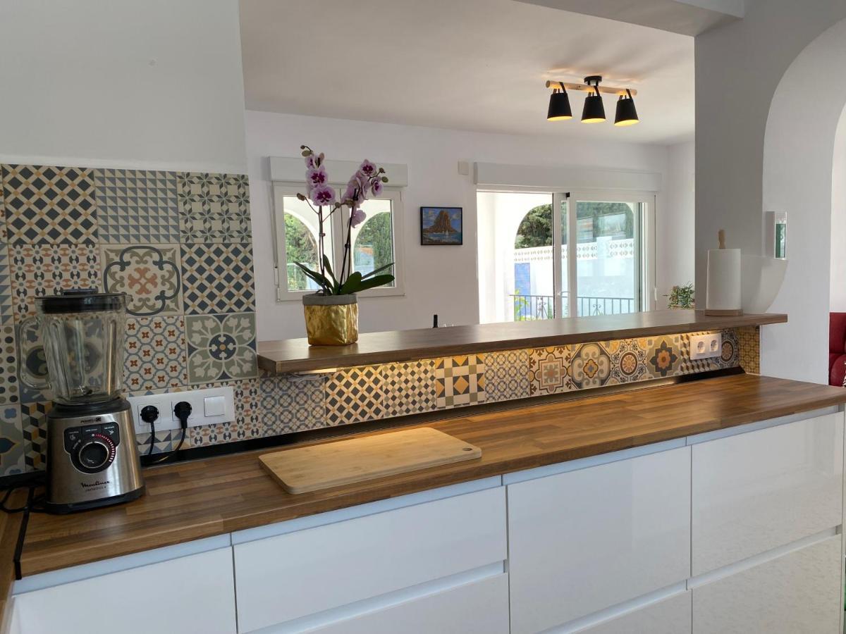 Villa Con Piscina, Soleada, Tranquila Y Centrica Calpe Bagian luar foto